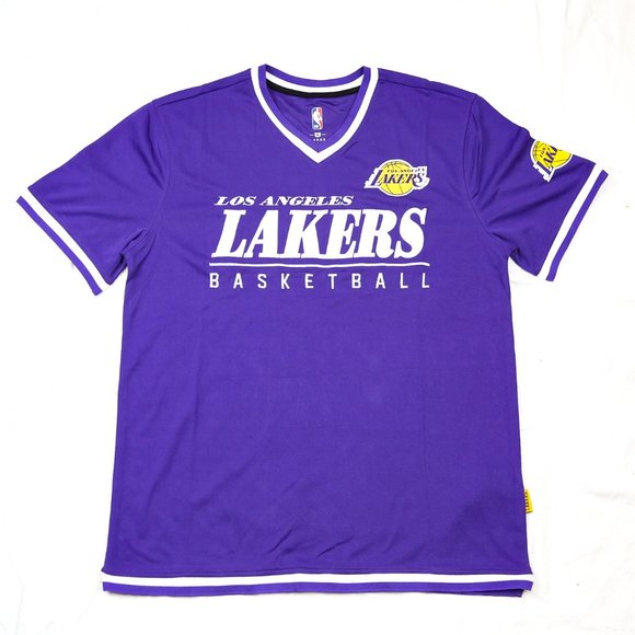 Unk Other - LA Lakers Shooting Training Jersey Shirt Purple